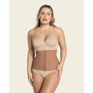 Leonisa NWT 3-Belt Custom Waist Cincher with Lumbar Support XL/2XL